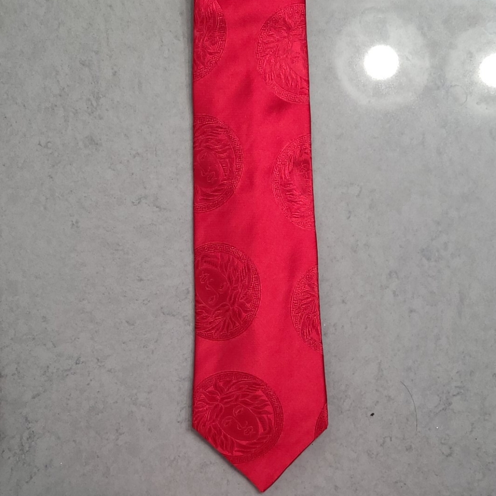 Versace Tie - Red